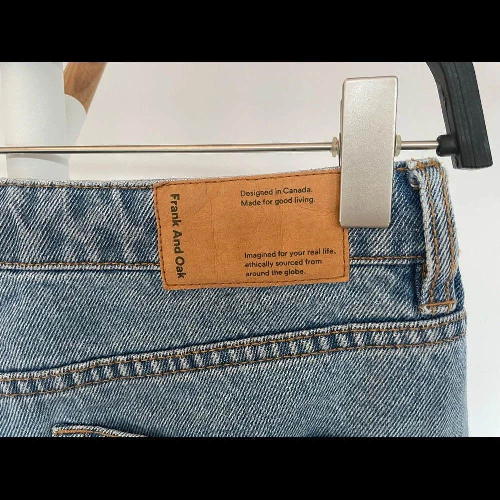 The Stevie High Waisted Non-Stretch Jean in Light Indigo - Picture 6 of 6